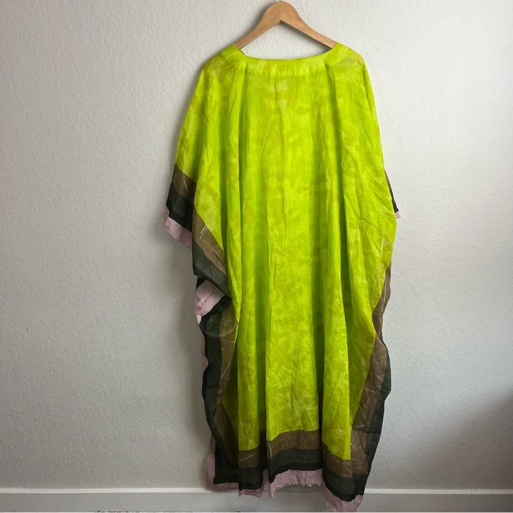 Dries Van Noten Kaftan Camouflage Tunic Shirt